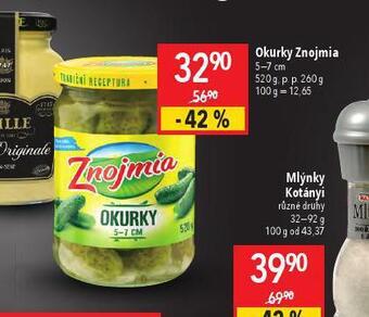 Globus Okurky znojmia nabídka