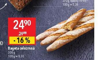 Globus Bageta celozrnná nabídka