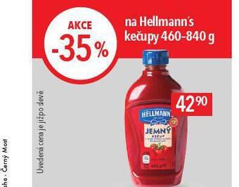 Globus Hellmann's kečup nabídka