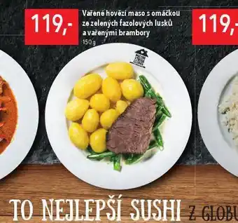 Globus Vařené hovězí maso nabídka