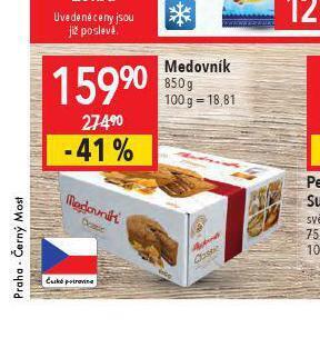 Globus Medovník nabídka