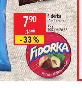 Globus Fidorka nabídka