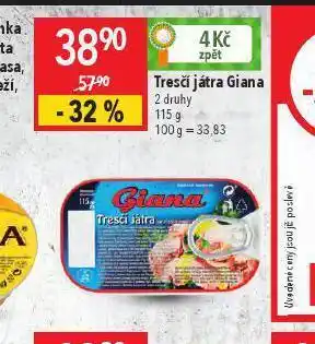 Globus Tresčí játra nabídka