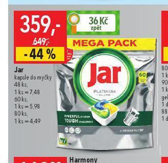 Globus Jar kapsle do myčky nabídka