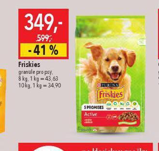 Globus Friskies granule pro psy nabídka