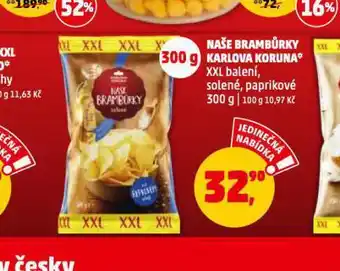 Penny Market Naše brambůrky karlova koruna nabídka