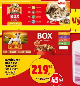 Penny Market Propesko kapsičky pro psy nabídka