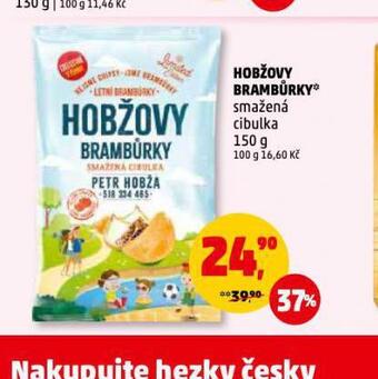 Penny Market Hobžovy brambůrky nabídka