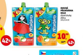 Penny Market Hello ovocná přesnídávka nabídka