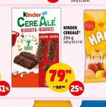 Penny Market Kinder cereálie nabídka
