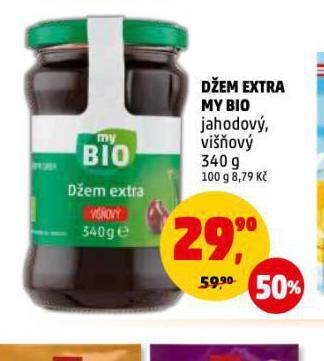 Penny Market Džem extra my bio nabídka