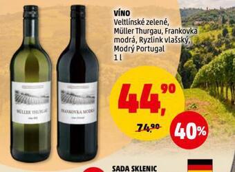 Penny Market Víno müller thurgau nabídka