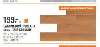 OBI Laminátová podlaha nabídka