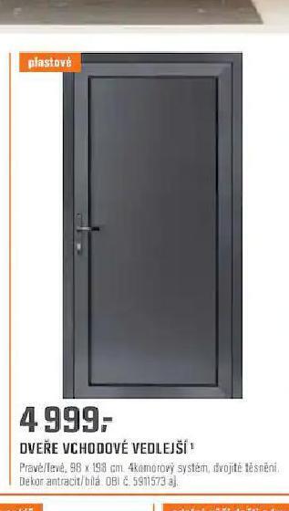 OBI Dveře vchodové nabídka