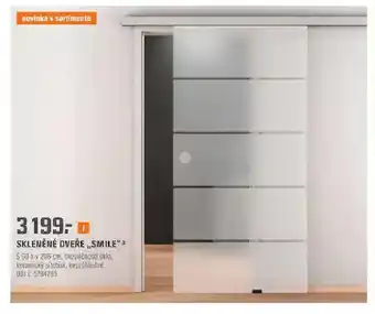 OBI Skleněné dveře nabídka