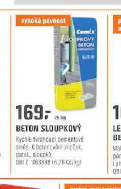 OBI Beton nabídka