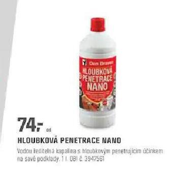 OBI Hloubková penetrace nabídka