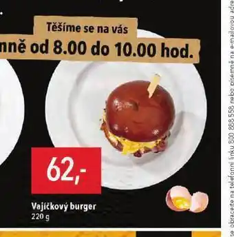 Vajíčkový burger