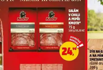 Penny Market Salám v chilli a pepři nabídka