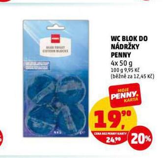 Penny Market Wc blok do nádržky penny nabídka