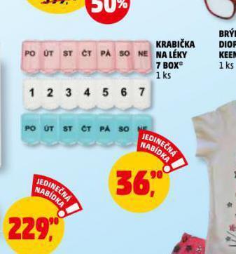 Penny Market Krabička na léky nabídka