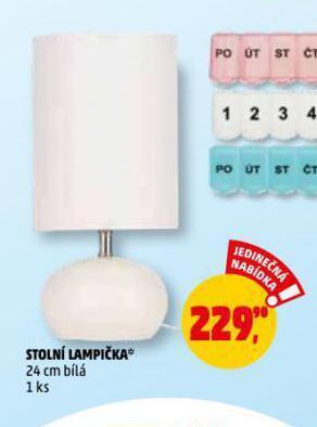 Penny Market Stolní lampička nabídka