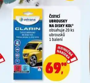 Penny Market Čistící ubrousky na disky kol nabídka