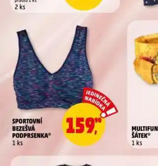 Sportovní bezešvá podprsenka