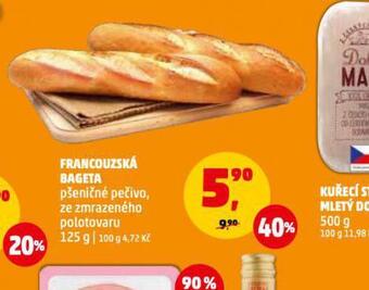 Penny Market Francouzská bageta nabídka