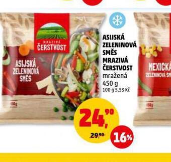 Penny Market Asijská zeleninová směs mrazivá čerstvost nabídka