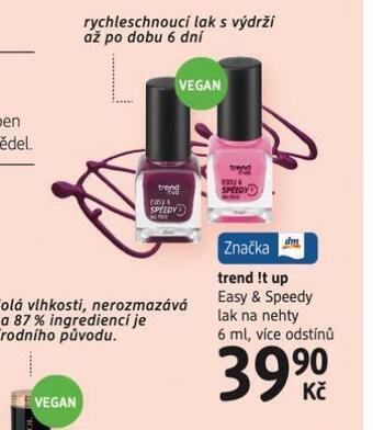 dm drogerie Trend !t up lak na nehty nabídka