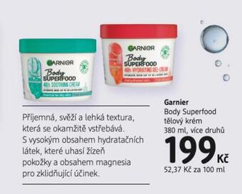 dm drogerie Garnier tělový krém nabídka