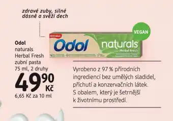 dm drogerie Odol zubní pasta nabídka