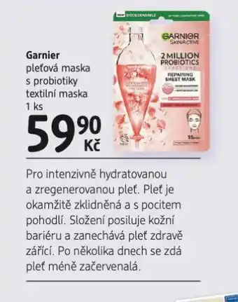 dm drogerie Garnier pleťová maska nabídka