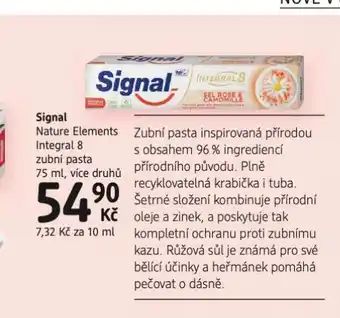 dm drogerie Signal zubní pasta nabídka