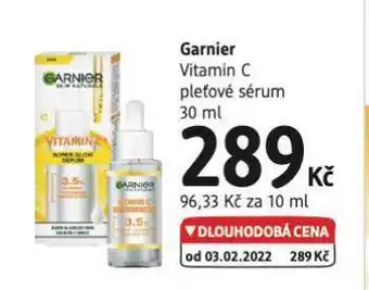 dm drogerie Garnier pleťové sérum nabídka