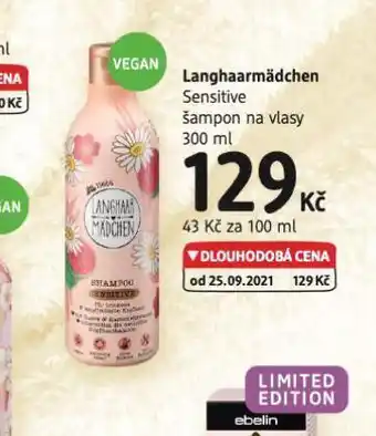 dm drogerie Langhaarmadchen šampon na vlasy nabídka