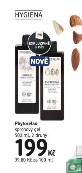 dm drogerie Phytorelax sprchový gel nabídka