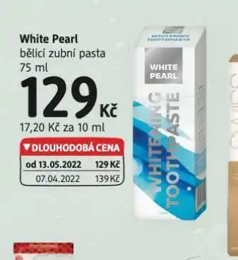 White pearl bělicí zubní pasta