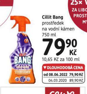 Cillit bang na vodní kámen