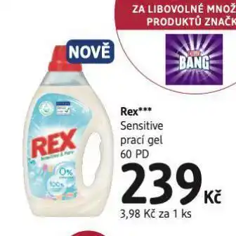 Rex prací gel