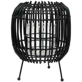 Action Ratanový svícen na čajové svíčky Home Accents nabídka