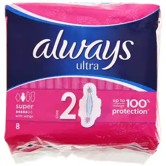 Action Hygienické vložky Always Ultra Always Ultra nabídka