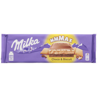Action Čokoláda Mmmax Milka Choco & Biscuit nabídka
