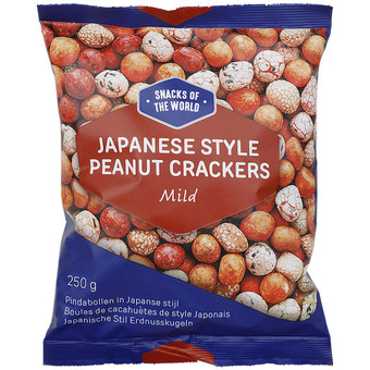 Action Arašídové koule v japonském stylu Snacks of the World Jemné nabídka