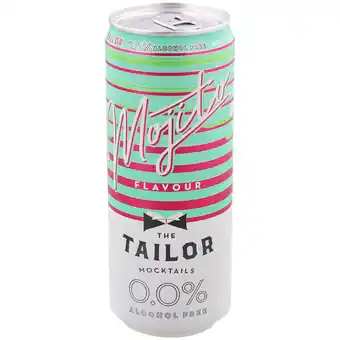 Action The Tailor Mocktail nabídka