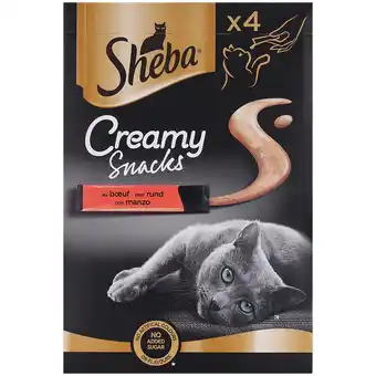 Action Sheba Creamy Snacks nabídka