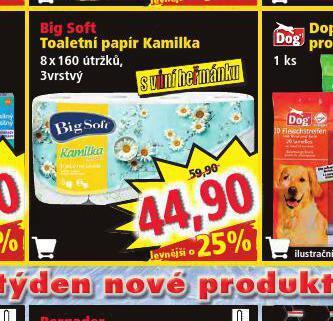 Norma Big soft toaletní papír nabídka