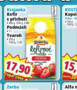 Norma Krajanka kefír s příchutí nabídka