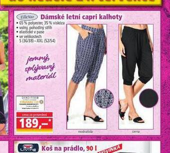 Norma Dámské letní capri kalhoty nabídka